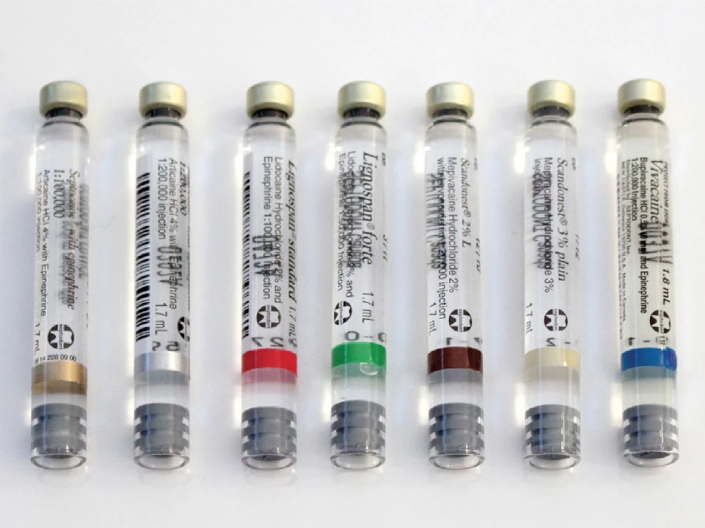 محصولات بی حسی دندانپزشکی